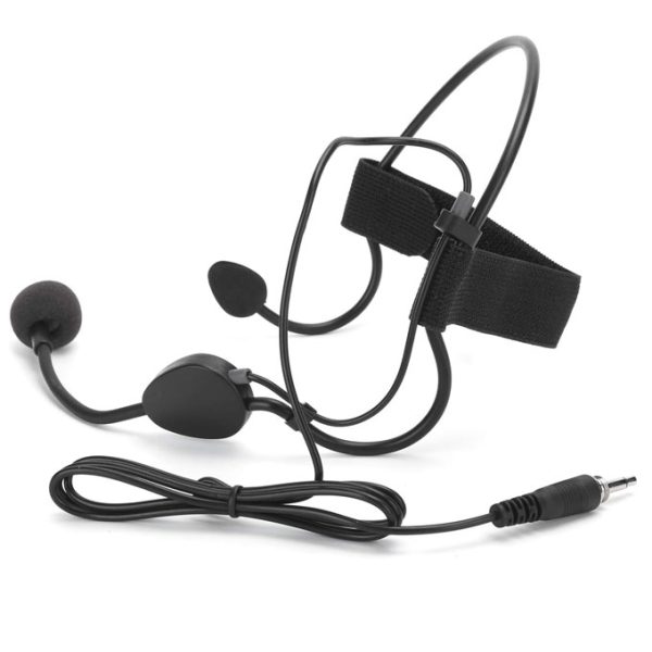 Professional Wired Headset Microphone - Dynamic Headgear Mic, Ideal for Instructors, Musicians, and Mosques - DM993, 16FT