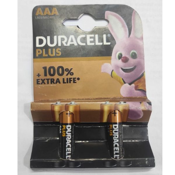 Duracell AAA Alkaline Batteries - Pack of 2