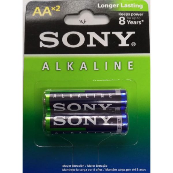 Sony AA Alkaline Battery Pack (2-Pack)