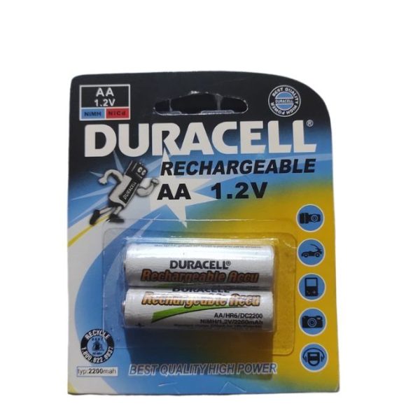 Duracell AA 1.2V Rechargeable Battery Pack (2-Pack)
