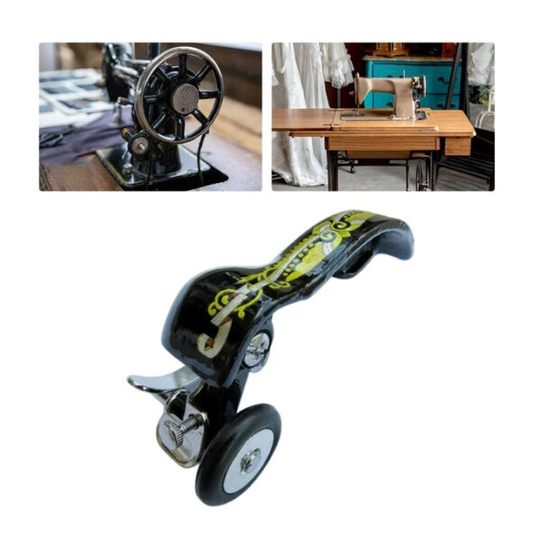 Old Household Sewing Machine Winder Metal domestic old fashion sewing Thread winding roller bobbin Singer Butterfly
