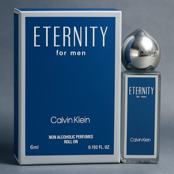 ETERNITY For Men CK impression Non Alcoholic Perfume Roll On- Attar