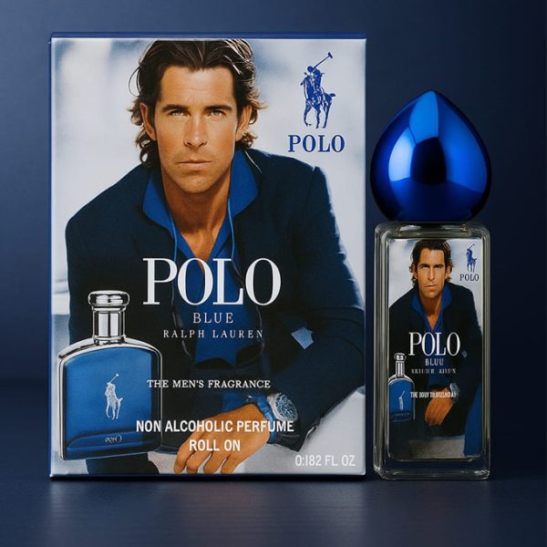 POLO Blue Non Alcoholic Perfume Roll On- Attar