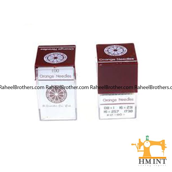 Orange INDUSTRIAL SEWING MACHINE NEEDLES DB X 1 ( 21 )